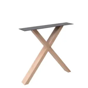 X poot massief eiken 10x4cm