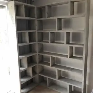 Hoekkast, Steigerhout