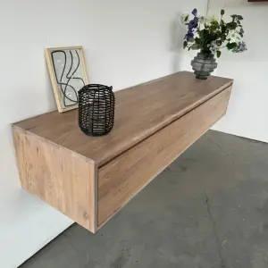 Massief Eiken Tv meubel 2 softclose lades | Amsterdam