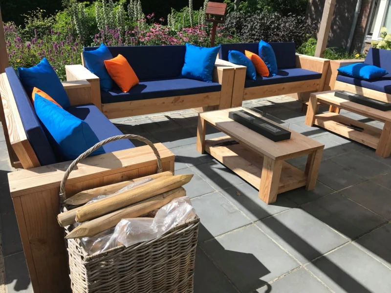 Loungebanken en Vuurtafels voor Fidesta 't Vissershûs - Afbeelding 5