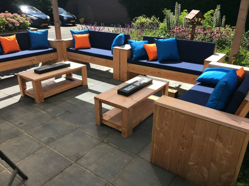 Loungebanken en Vuurtafels voor Fidesta 't Vissershûs - Afbeelding 6