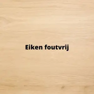 Eiken foutvrij