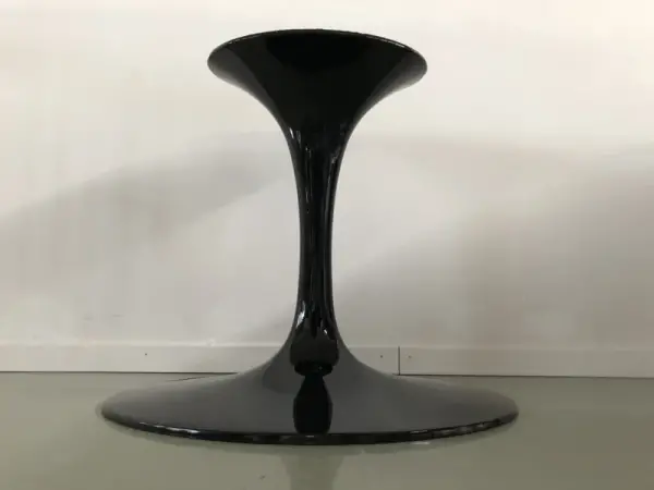 Ovale eettafel noten massief op tulip poot| olie - Afbeelding 4