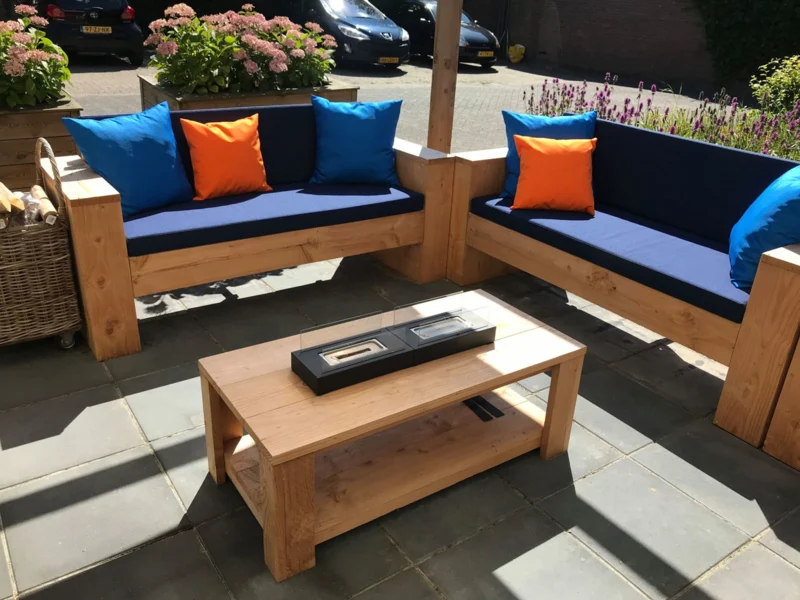 Loungebanken en Vuurtafels voor Fidesta 't Vissershûs - Afbeelding 8