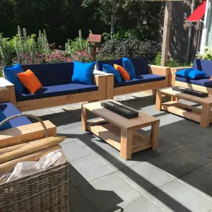 Loungebanken en Vuurtafels voor Fidesta 't Vissershûs