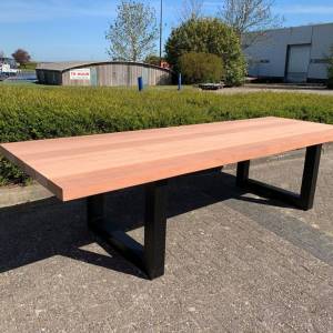 Tuintafel van merantihout