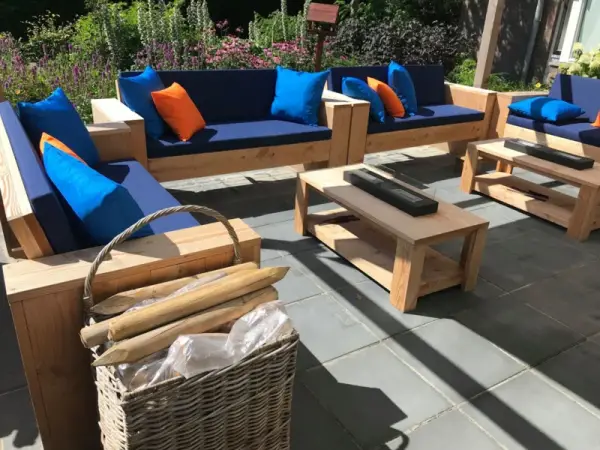 Loungebanken en Vuurtafels voor Fidesta 't Vissershûs - Afbeelding 3