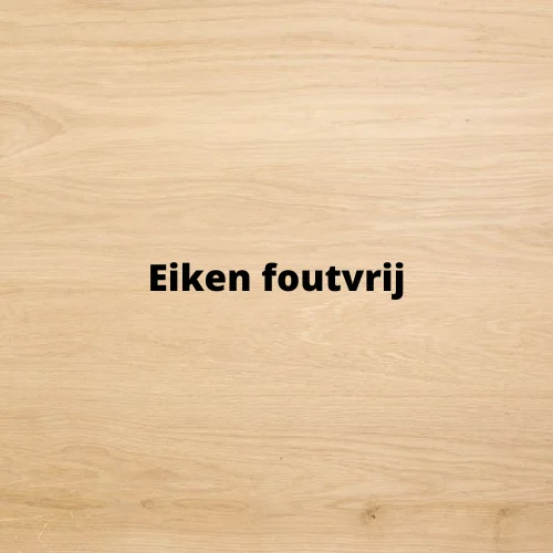 Eiken foutvrij