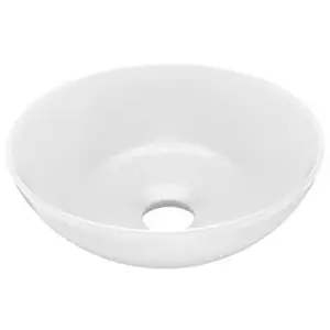 Waskom keramiek rond 28x10cm mat diverse kleuren