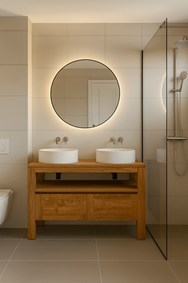 Badkamermeubel massief eiken | Almere