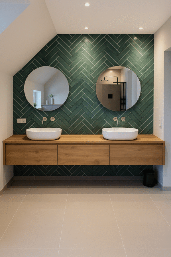 Eiken badkamermeubel | Laren