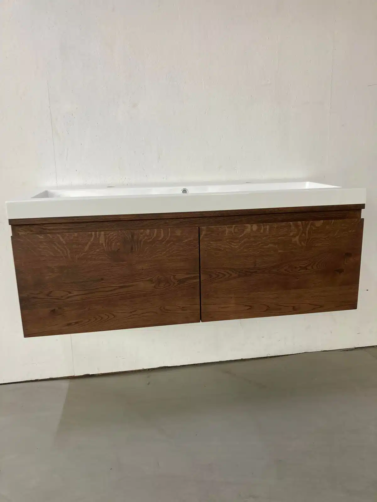 Wastafelmeubel eiken 2 lades | Den Haag - Afbeelding 2