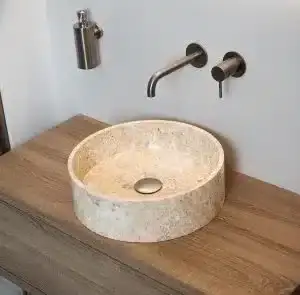 Waskom marmer Louise-S | Loutro