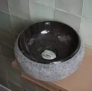 Waskom marmer Rocky mini-B | Loutro