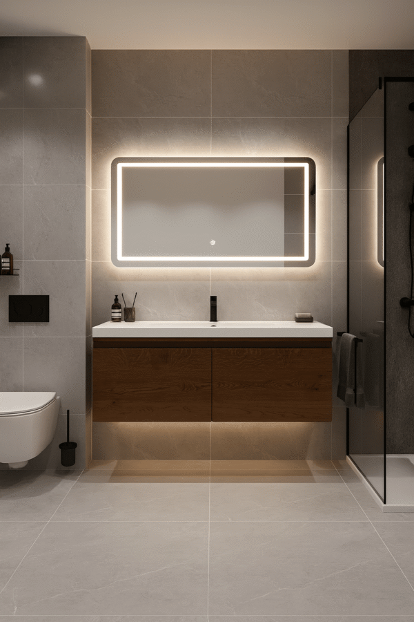 Wastafelmeubel eiken 2 lades | Den Haag