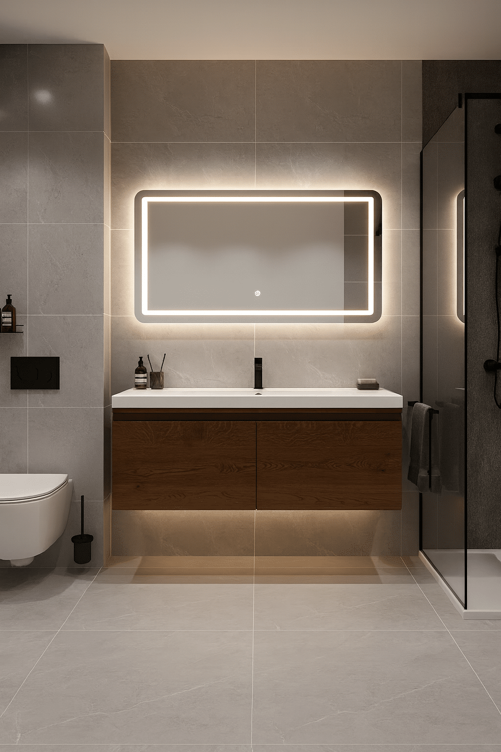 Wastafelmeubel eiken 2 lades | Den Haag