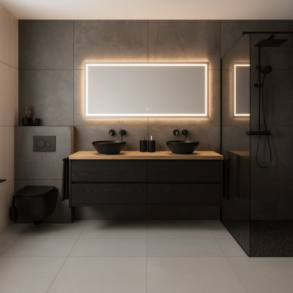 Zwevend badkamermeubel | Amstelveen