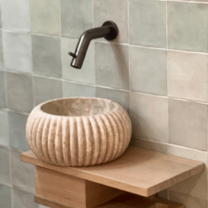 Waskom marmer Agora mini | Loutro