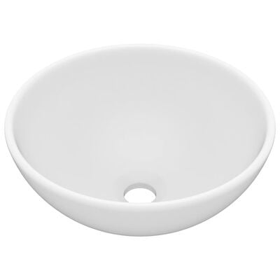 Waskom keramiek rond 32,5x14cm mat diverse kleuren