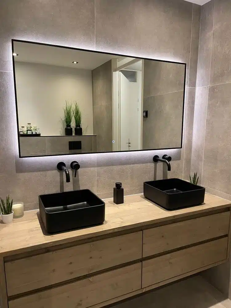 Badkamermeubel zwevend met 4 lades | Amsterdam - Afbeelding 5