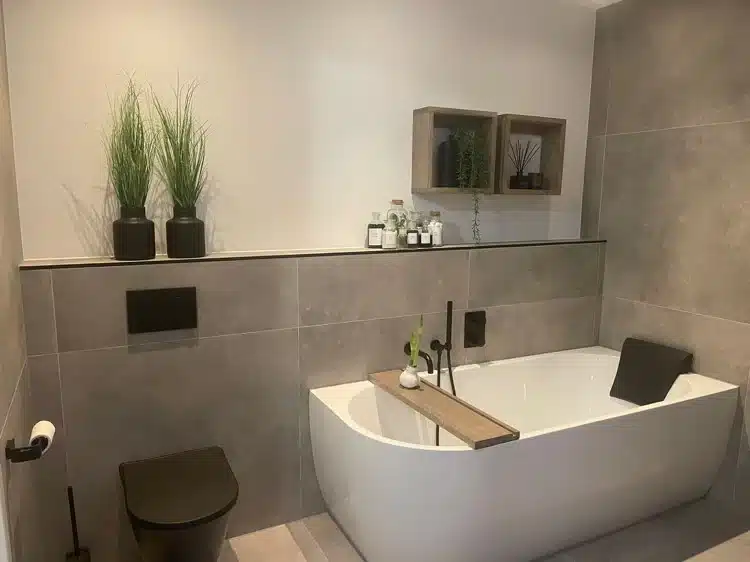 Badkamermeubel zwevend met 4 lades | Amsterdam - Afbeelding 8