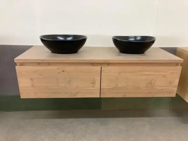 Badmeubel zwevend met 2 lades | Den Haag